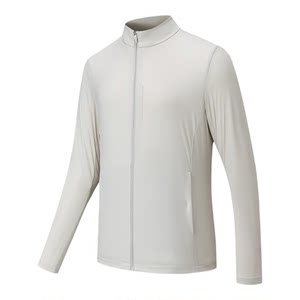 
ANTA Stand Collar Knitted Sports Jacket Men's 2026 Summer Thin Training Ice Skin Jacket Top 152627702