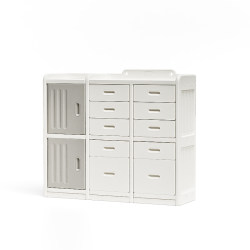 New products for large-capacity toy storage cabinets are released