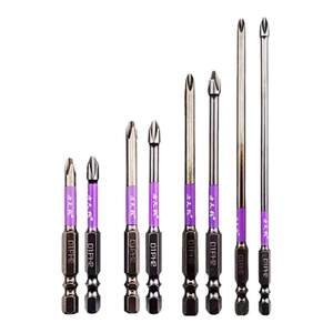 
Hampfang Tianji D1 batch head double groove cross electric screwdriver head PH2 impact wear-resistant batch head hexagonal handle