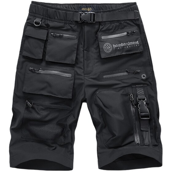 VIP summer functional dress shorts, men's tide brand, loose multi -pockets, pants sports fast dry casual pants