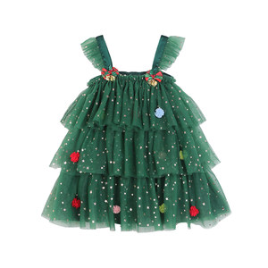 
Little O Bao Children's Clothing Baby Christmas Suit Women's Winter Clothes 2025 New Girls Red New Year Sweater Suit Skirt