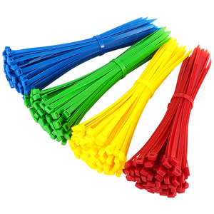 
Colored cable ties red medical medical bag mouth yellow green blue colored plastic self-locking nylon cable ties