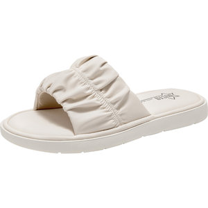 
Dadong Fashion Slippers Women's Shoes 2026 Summer New Outerwear Women's Slippers Soft-soled Casual Flat Sandals with Shit Feeling