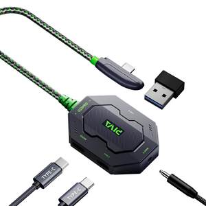 
Piva Paiwei GS3pro tablet adapter typec transfer interface 4-in-1 converter 3.5mm headphone 60W fast charge chicken game Apple 17ipadpro mobile phone tablet headphone conversion head