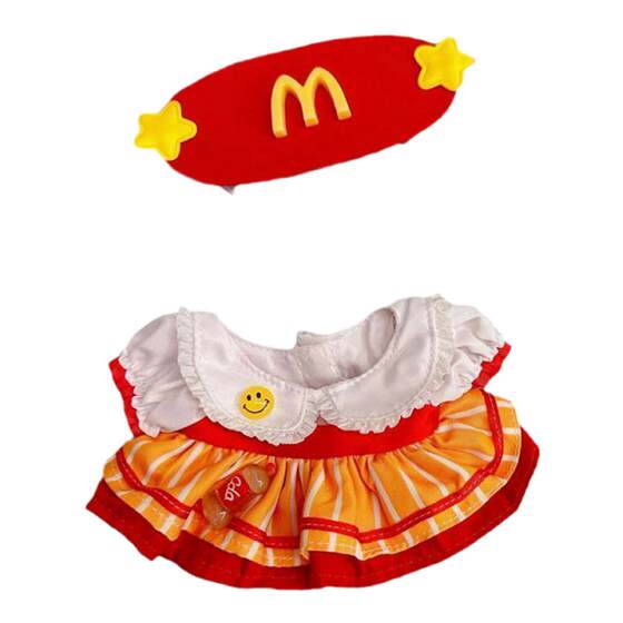 20cm college Feng doll coat 20 cm skirt cotton doll clothes, fat body can wear replacement, dress up
