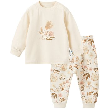 Tongtai baby four seasons pure cotton home clothes