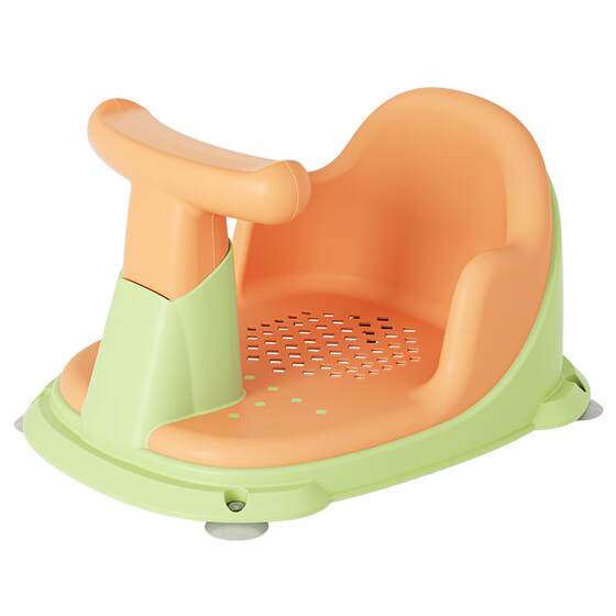 Baby bathing in a bath, baby bath artifact, can sit on the newborn children bathing bath seat seat anti -slip stool