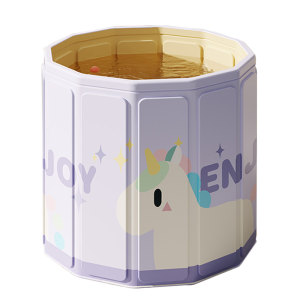 
Folding bath bucket for infants and children bathing and swimming thickened adult full body household bath bucket bathtub adult bidet