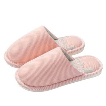 
Linen, cotton and linen non-slip slippers for all seasons