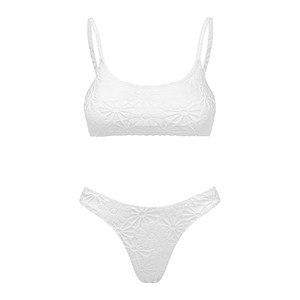 Yukari Swim Split swimsuit Women's Three Point High Fork Sexy Bikini European and American Beach Vacation Bikini