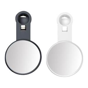
2026 upgraded mobile phone selfie mirror rear selfie mirror internet celebrity live broadcast photo auxiliary artifact reference small mirror recording reflector high-definition accessories with clip photography shooting lens