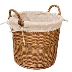 Large dirty clothes storage basket