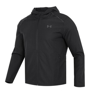 
UA Under Armor quick-drying jacket men's 2026 spring new hooded woven fitness sports jacket 1376795