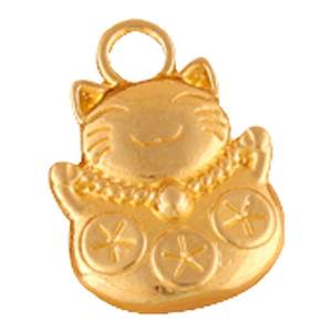 
Color-preserving gold-plated longevity lock pendant pendant handmade diy bracelet bracelet Ruyi necklace jewelry material accessories