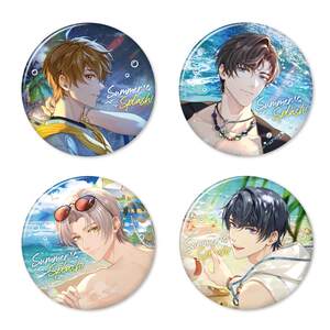 [Mihayou/Undefined Event Book] Chengxia Haiyu Series Tinplate Badge Leave drop
