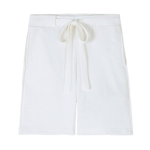 
JZD white/grey/black/350g weight/summer American sports breathable fitness casual wide-leg shorts for men