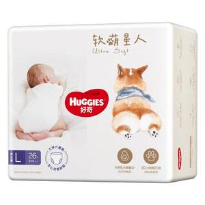[Promotion B][Size optional] Curious Corgi pants soft and cute star diapers/pull pants S~3XL
