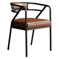 Nordic dining chair, home chair, office desk and chair backrest, milk tea hotel negotiation light luxury restaurant chair, cafe stool