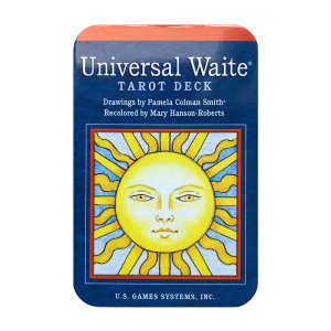 进口正版普及伟特塔罗牌铁盒便携版Universal Waite Pocket