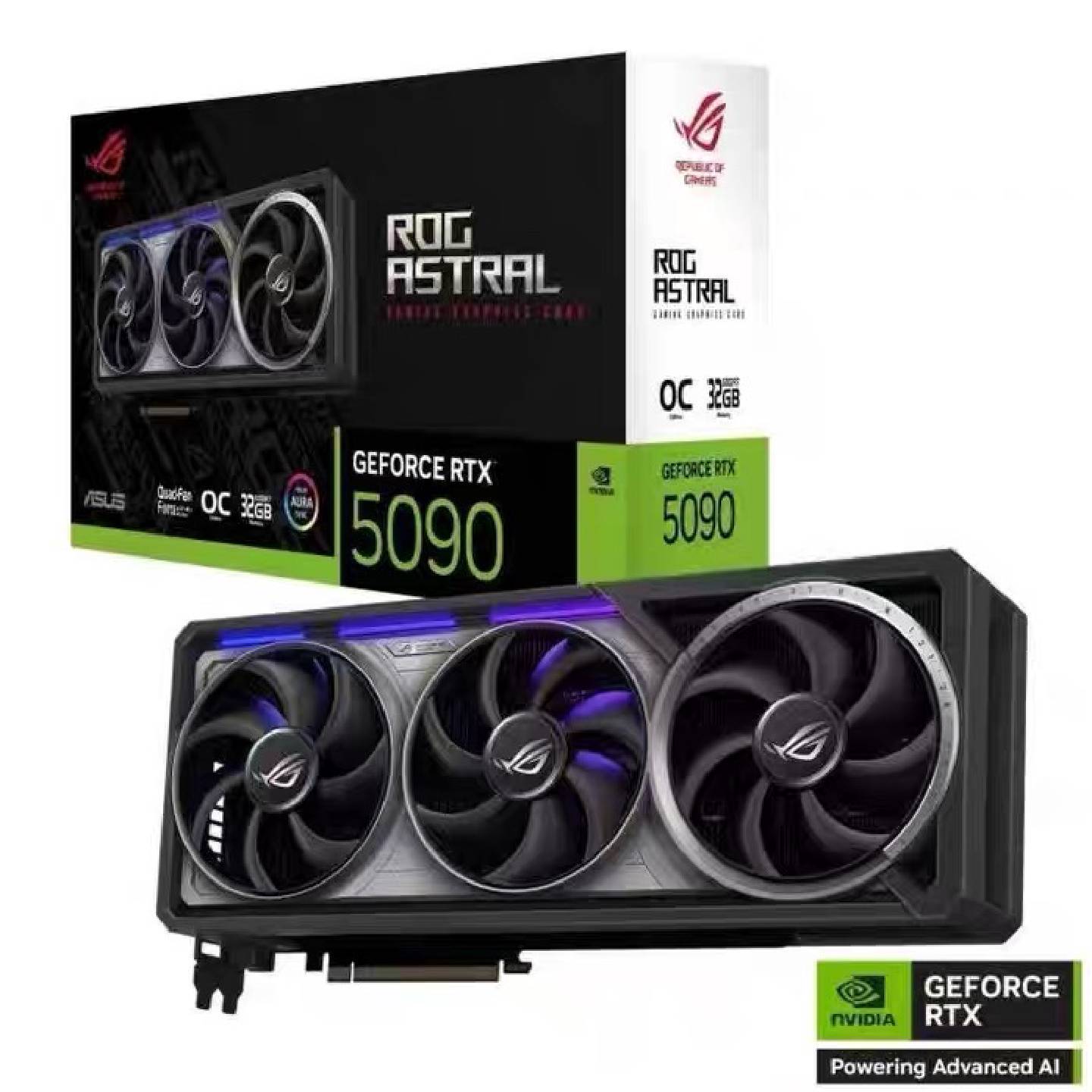 华碩RTX5090显卡ROG夜神OC游戏显卡TUFGAMINGOC非OC游戏卡-淘宝网