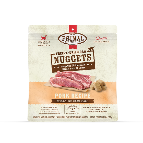 
Primal organic freeze-dried cat food raw bone meat high protein small fresh bricks imported from the United States full price staple food freeze-dried 156g