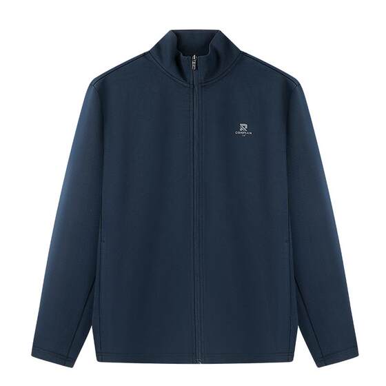 
361 Stand Collar Sports Jacket Men's Summer Knitted Casual Men's Cardigan Sweatshirt Long Sleeve Jacket Top Men's Clothing