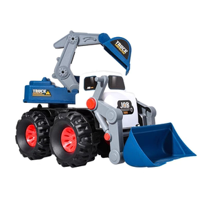 
Children's bulldozing toy car large excavator falling resistant engineering car digging dump truck boy 1 to 3 years old 6 beach 2