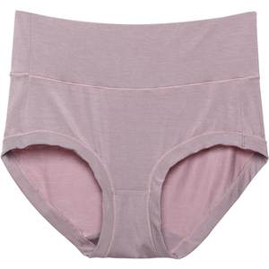 STW belly lady's underwear female Modal high waist high -waisted sexy buttocks triangle head breathable bottom pants