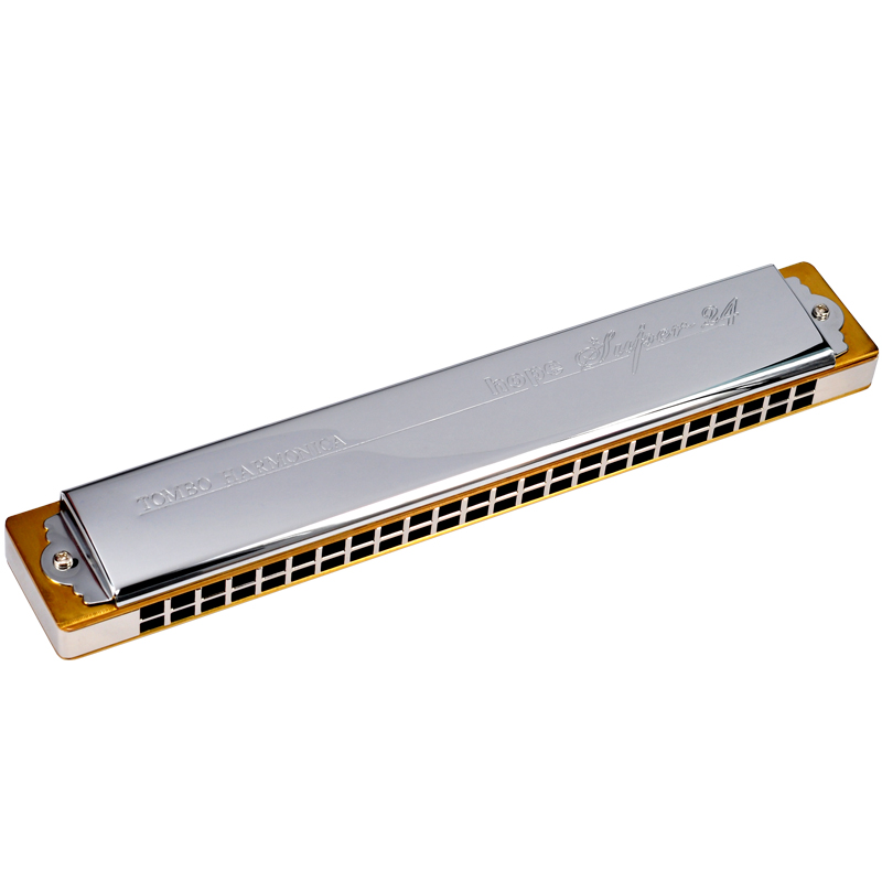 TOMBO Professional 24 ハーモニカ TOMBO（楽器） 複音ハーモニカ 24穴「標準配列」 トンボ楽器/No