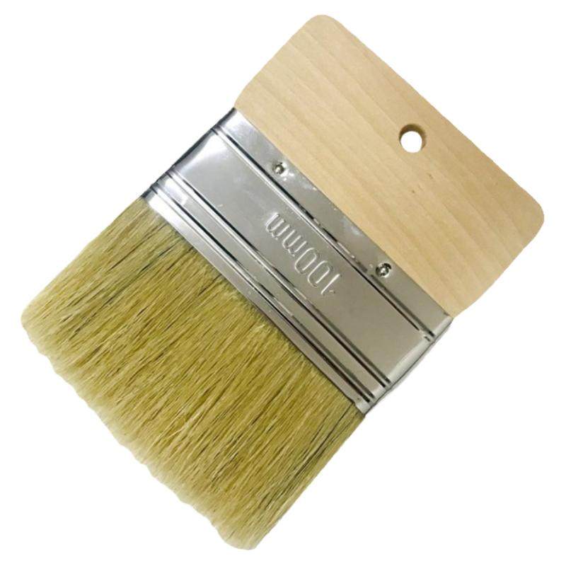 Art Paint Brush Natural Bristle Brush - Wooden Handle Pig Bristle Brush ...