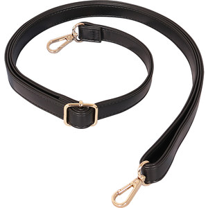 Black bag band wide bag shoulder strap single buy thin bag accessories messenger high -end high -end replacement rope and long leather back bag