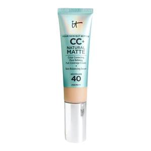 IT COSMETICs green tube CC creamless matte concealment cream sunscreen foundation liquid oil 32ml
