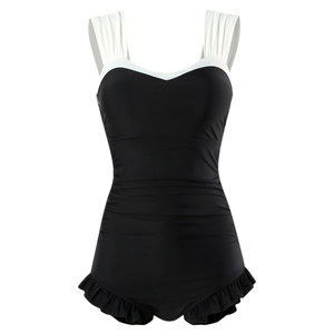 Youth Qi Original Retro Fairy Micic Sexy South Korea's thin conservative conservative belly conjoined women's summer swimsuit