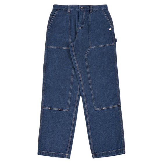 
Converse new men's workwear style star silhouette jeans trousers straight pants MCJ129-UHD