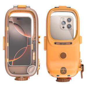 手机潜水壳防水iPhone17游泳华为mate80苹果蓝牙缩放对焦vivo水下拍照摄像小米15ultra三星浮潜秒变水下相机