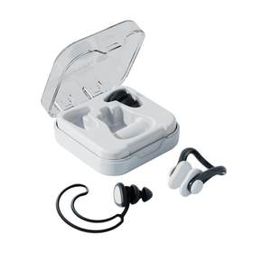 Swimming earphone Professional swimming, bathing, anti -pitch, anti -sound -proofing, anti -piercing children's diving nose clip artifact set