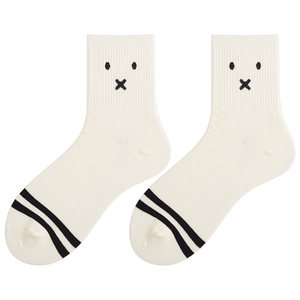 Can you shut up socks that can pill? Korean style women's mid-tube stockings