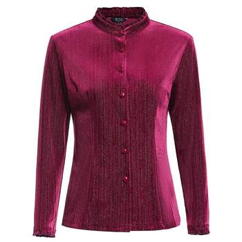 White coat, Xiangmulan elegant shirt