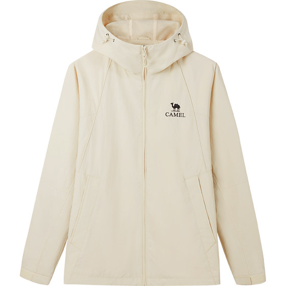 
Camel Men's Lightweight Jacket 2026 New Outdoor Casual Jacket Men's Functional Windproof and Waterproof Mountaineering Jacket