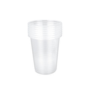 Disposable cup plastic cup water cup transparent aviation cup 1,000 installed full -box household thick tea cup commercial
