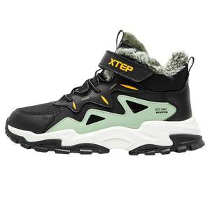 Tibu Children's Shoes Children's Winter warm cotton shoes Boys rotating buttons Sports shoes Children trendy fashion casual shoes
