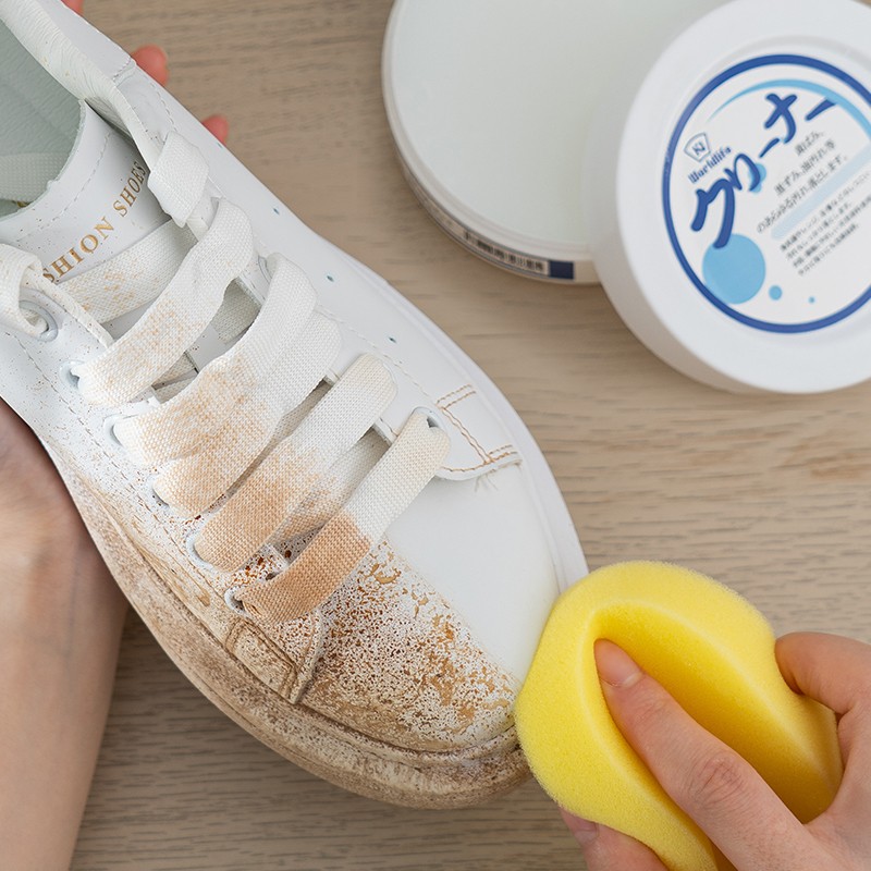 日本小白鞋清洁膏球鞋运动鞋网鞋白鞋清洗剂去污增亮免水洗神器