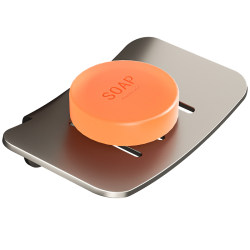MOLA soap dish double layer draining without drilling