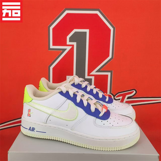 Nike Air Force 1 Low耐克男女款大童AF1休闲低帮板鞋 FB1393-111