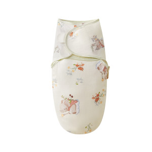 
October Crystallized Bamboo Cotton Anti-Kick Quilt Baby Bag Sheet Summer Cool Breathable Antibacterial Baby Anti-Jump Sleeping Bag 0-6 Months
