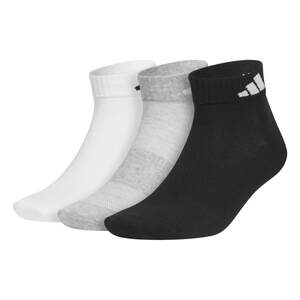 
Triple pairs of antibacterial comfort sports ankle socks for men and women adidas adidas official