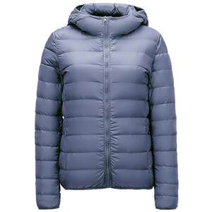 
Tong Liya star's same duck duck light down jacket women's 2025 winter new warm hooded casual liner jacket