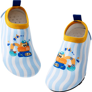 
Children's beach shoes, baby's river-traversing shoes and socks, boys and girls' anti-slip, anti-collision wading shoes, quick-drying beach equipment