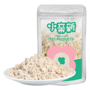 
Pet Food Companion freeze-dried chicken velvet 50g regulates appetite and appetizers, mixed food and rice snacks for picky cats and dogs