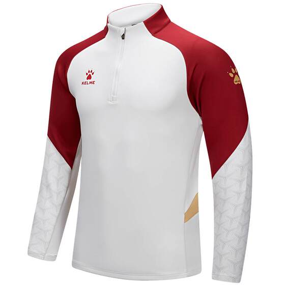 
KELME Carl Asian Cup Sports Sweater Men's Spring and Autumn Expedition Series Long Sleeve T-shirt Half Zipper Pullover